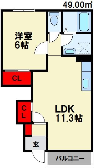 グリーンハイムⅣ 間取り