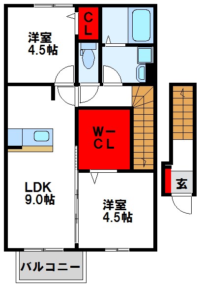 ウィット緑ケ丘  間取り