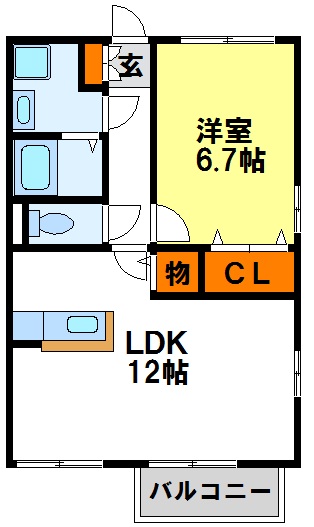 コスモアネックス 間取り