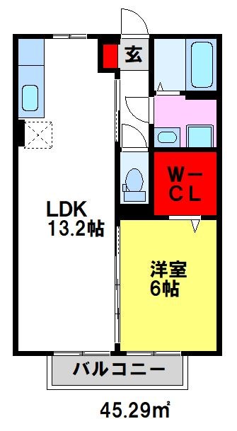 メゾンルーチェ 間取り
