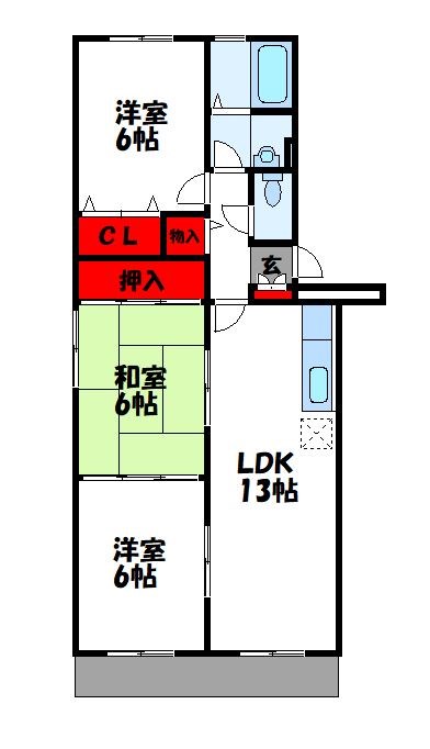 エクセル工藤  間取り