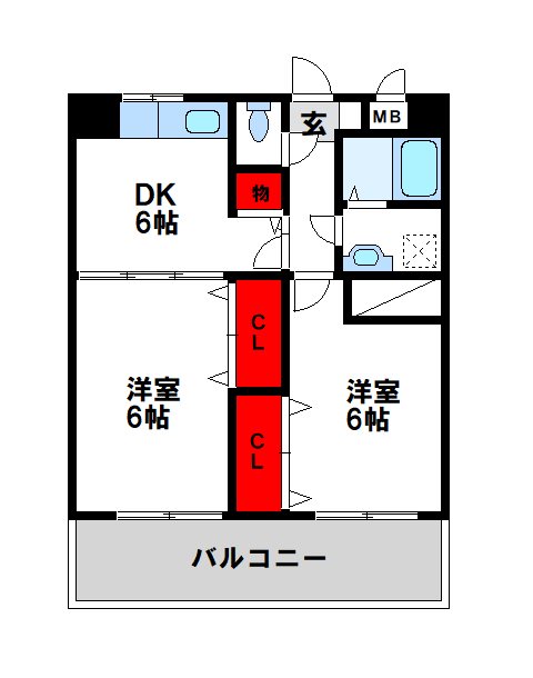 グランコート 間取り