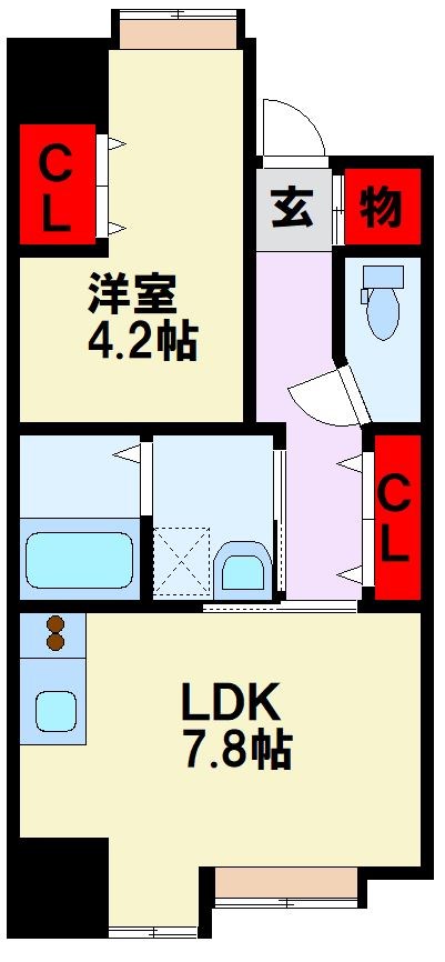 エンクレストけやき通り 間取り