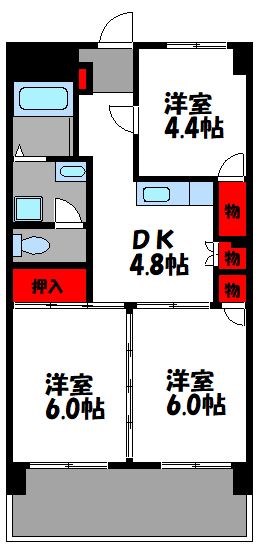 和白宮前ビル 間取り