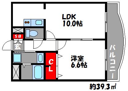 エトワール21 間取り図