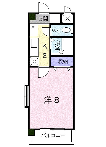 リーブラ都府楼壱番館 間取り