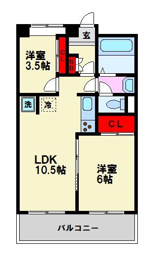 アヴァンセ長丘 間取り