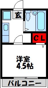 ジュネスシティ駅前 間取り
