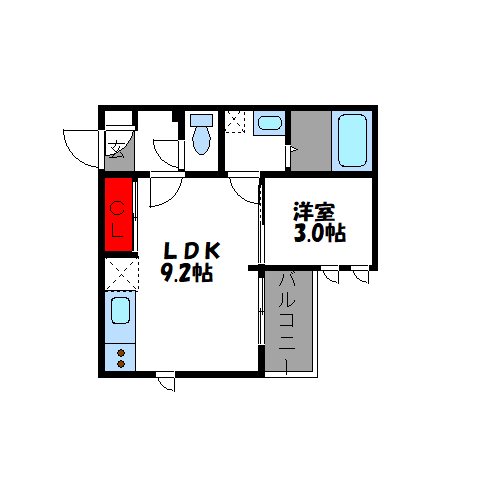 REGALEST 香椎 間取り