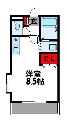 グランディール内橋　A棟 間取り