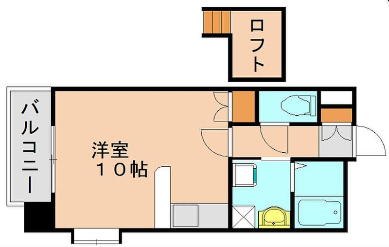 ウェストサイド箱崎 間取り