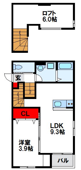 Pleasure福津   間取り
