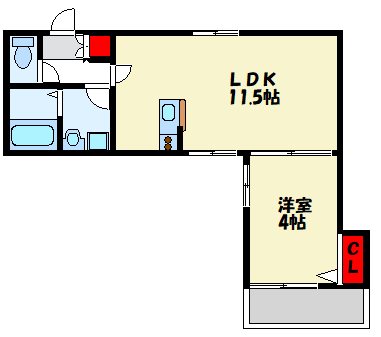 ルピナス横手南町Ⅰ 間取り