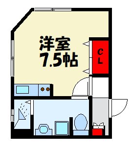 エトランゼ1高宮 間取り