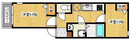 m&m Nana 間取り