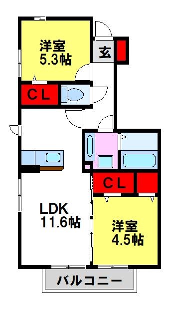 グレイス仁 間取り