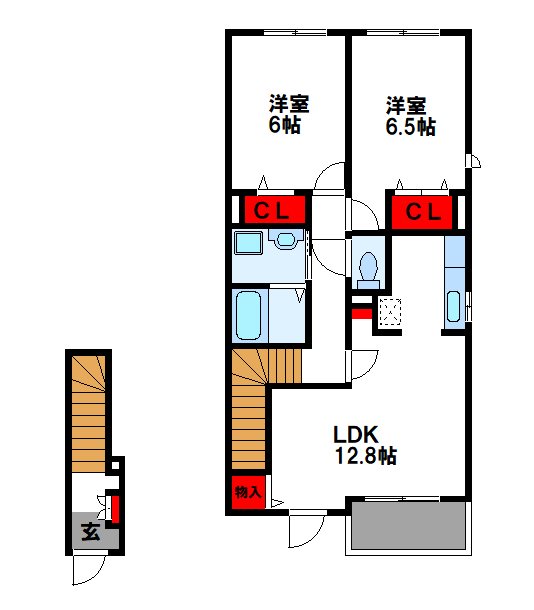 優SELINE四番館 間取り