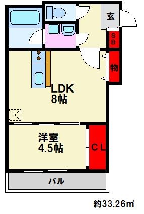 アクタス大橋ステーションタワー  間取り
