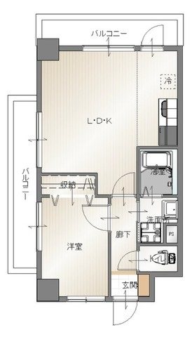福岡県福岡市南区那の川２丁目 間取り