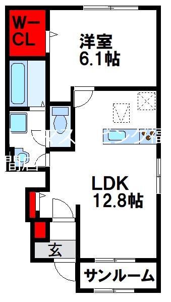 フェリーチェ 間取り図