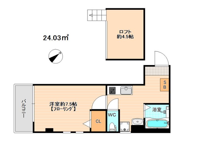 イル・グラッツィア高宮Ⅰ 間取り