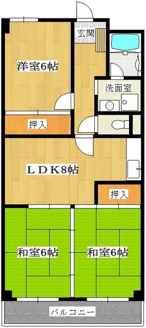 田舎烹ビル 間取り