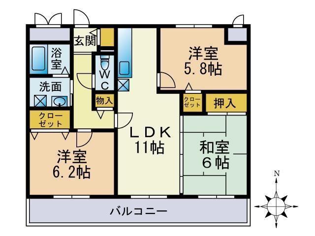 ペーシュ金山 間取り