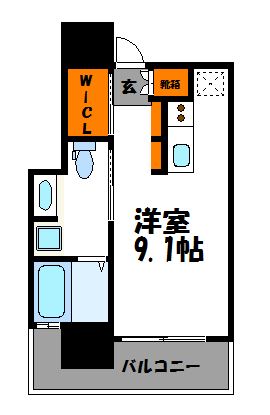 ANDON 404号室 間取り