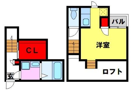 ADC基山プルミエ 101号室 間取り