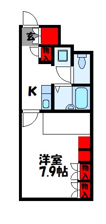 レオパレス柚の木 間取り