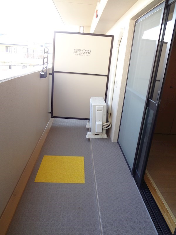 ウェイブレット百道 ベランダ