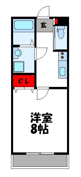エルヴィータ九工大前 間取り