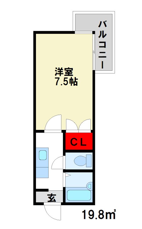 シャロームS 間取り
