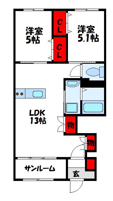 セレッソ 間取り図