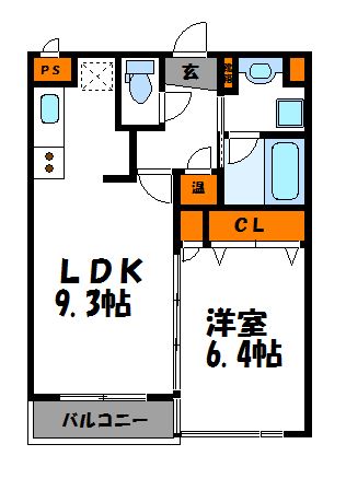 赤坂シャトー松風 間取り