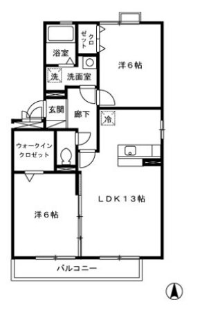 グランドリシェス  間取り