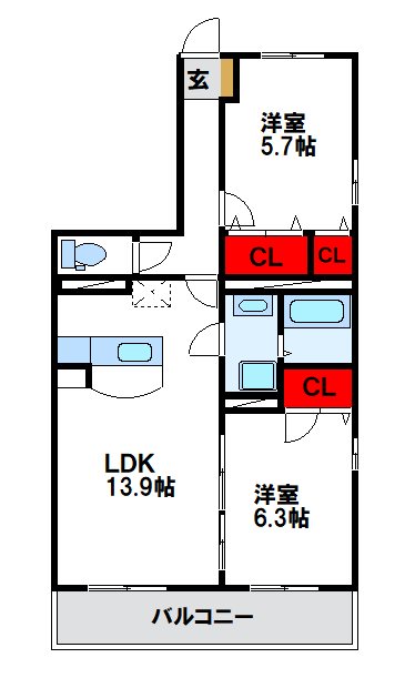 ネオスクエア 間取り