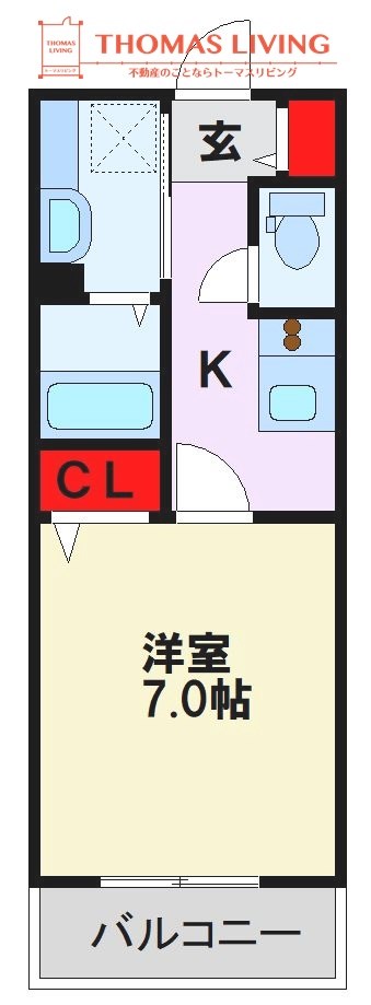 アルファレガロ大橋 間取り