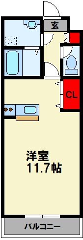 エスポアールOGAWAⅡ 間取り