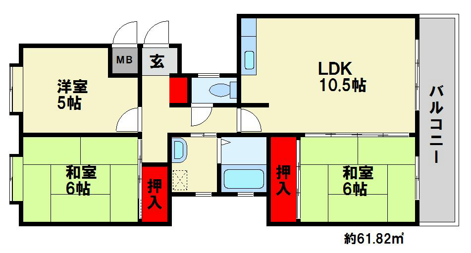 カーサ21 間取り