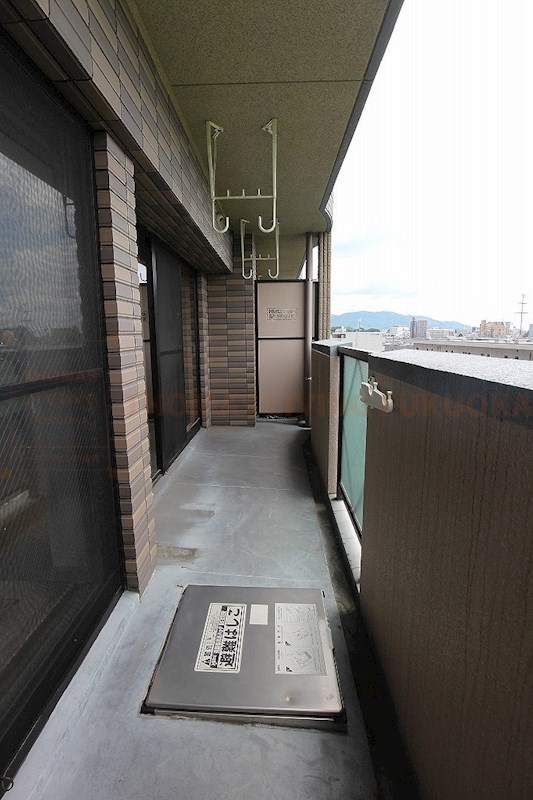 フォーレスト弐番館 ベランダ