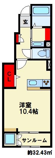 カーサマローネⅠ 間取り