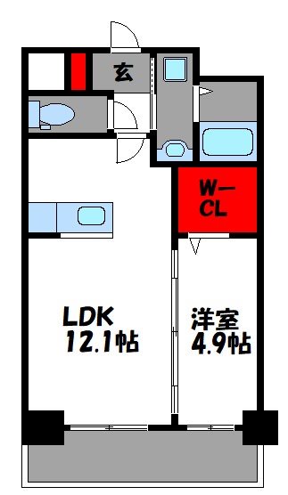 シャルマン土井Ⅱ 間取り