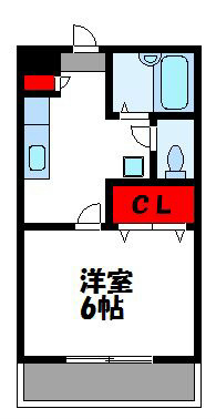 花見の里壱番館  203号室 間取り