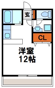 中野ビル 303号室 間取り