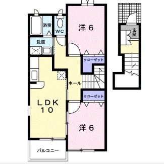 ルチェーレ青葉Ⅲ 間取り