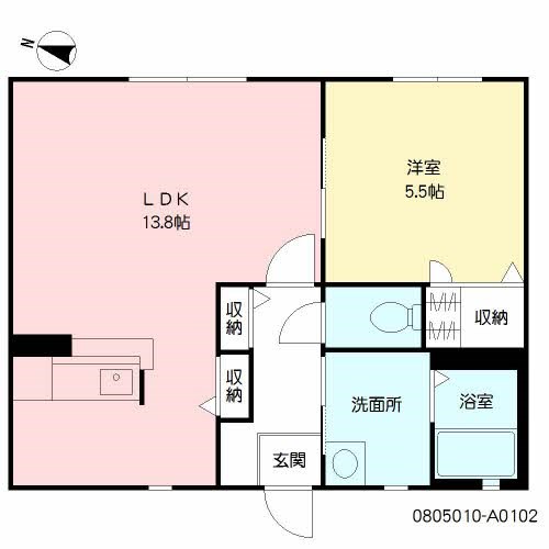 シャーメゾン那珂 間取り