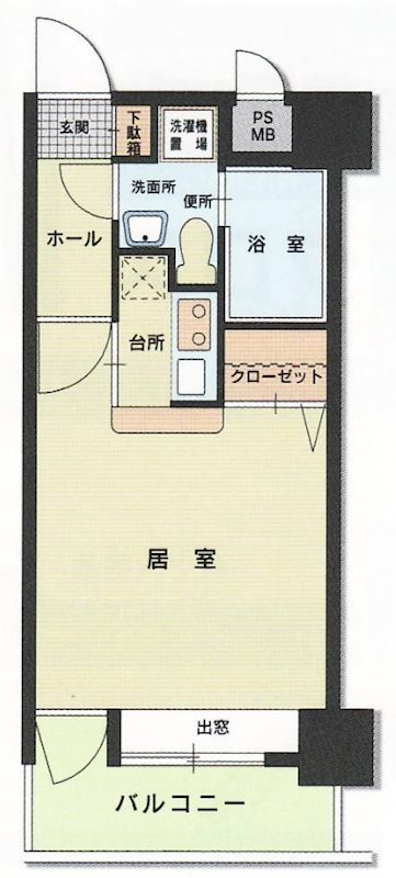 エステートモア・白金クロス 501号室 間取り