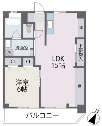 メゾン住吉 間取り図