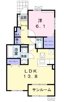 ウィズウミ 間取り